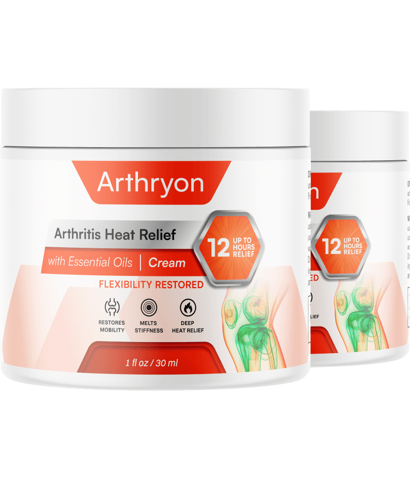 Arthryon heat relief cream jars