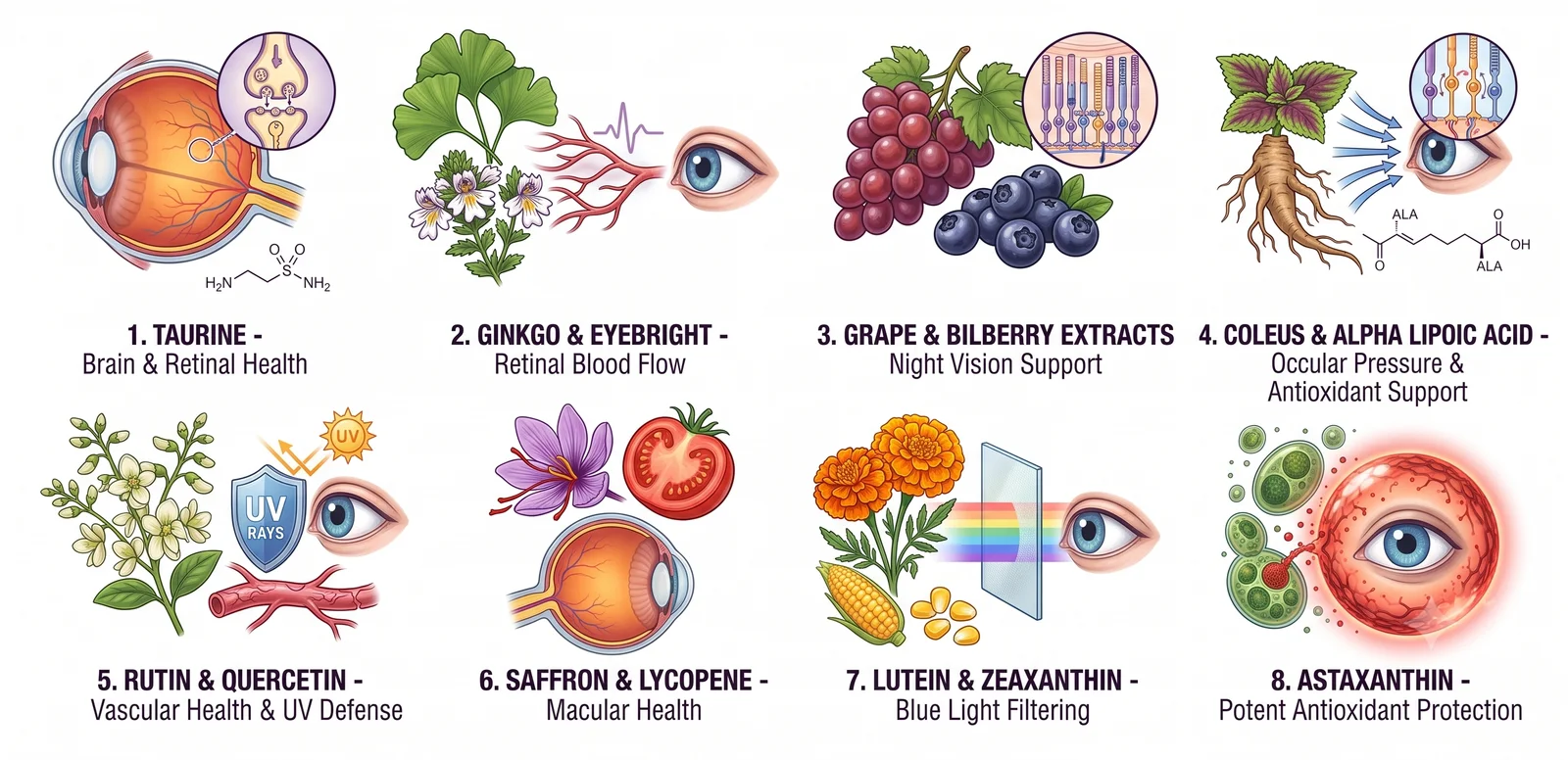 VisiumPro Ingredients Overview
